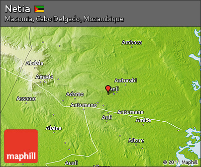 Physical 3D Map of Netia