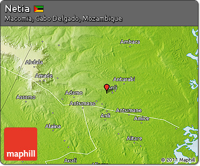 Physical 3D Map of Netia