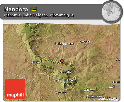 Satellite 3D Map of Nandoro
