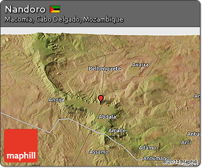 Satellite 3D Map of Nandoro