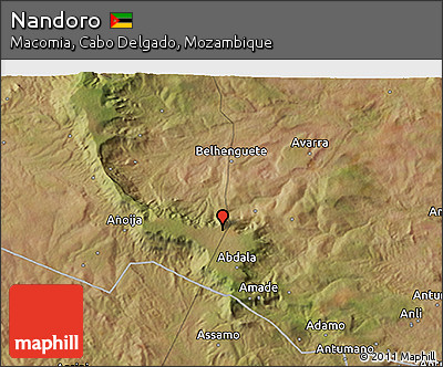 Satellite 3D Map of Nandoro