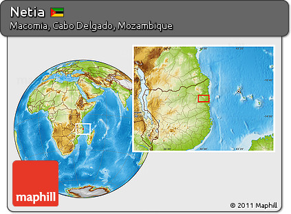 Physical Location Map of Netia