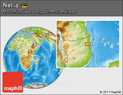 Physical Location Map of Netia
