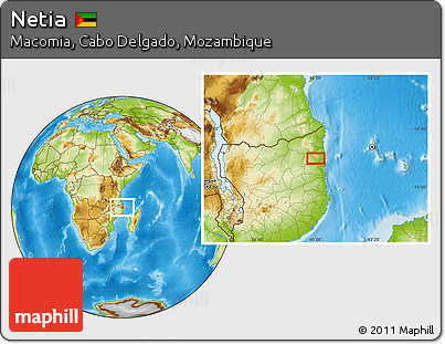 Physical Location Map of Netia