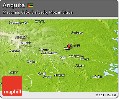 Physical Panoramic Map of Anquita