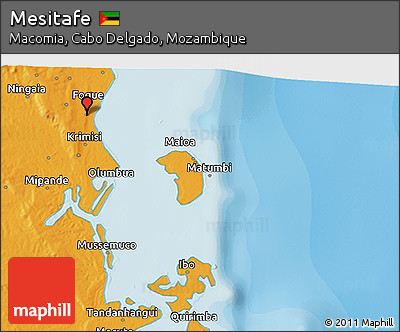 Political 3D Map of Mesitafe