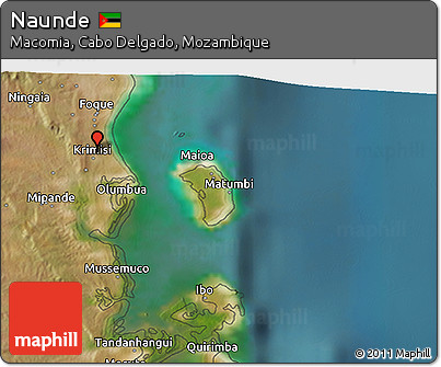 Satellite 3D Map of Naunde
