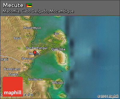 Satellite 3D Map of Mecute