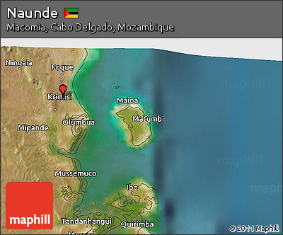 Satellite 3D Map of Naunde