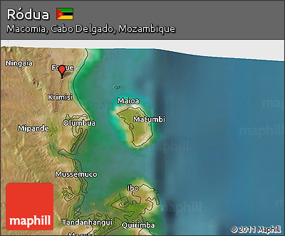 Satellite 3D Map of Ródua