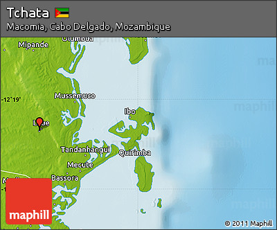 Physical Map of Tchata