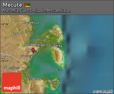 Satellite Map of Mecute