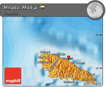 Political Map of Mnadzi Modja