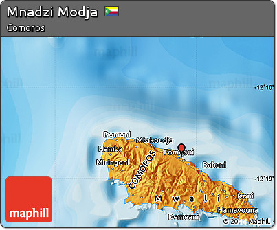 Political Map of Mnadzi Modja