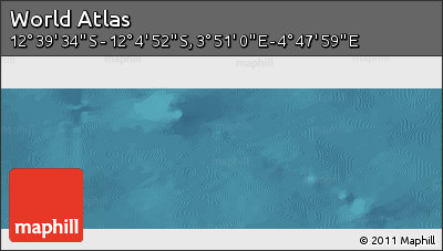 Satellite Panoramic Map of the Area around 12° 22' 13" S, 4° 19' 30" E