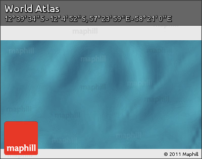 Satellite 3D Map of the Area around 12° 22' 13" S, 57° 52' 30" E