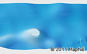 Shaded Relief 3D Map of the area around 12° 22' 13" S, 5° 1' 30" W