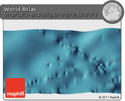 Satellite 3D Map of the Area around 12° 22' 13" S, 65° 31' 30" E