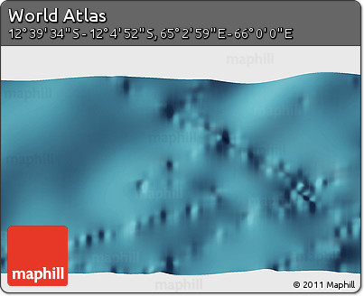 Satellite 3D Map of the Area around 12° 22' 13" S, 65° 31' 30" E