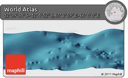 Satellite Panoramic Map of the Area around 12° 22' 13" S, 65° 31' 30" E