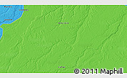 Political 3D Map of the area around 12° 22' 13" S, 67° 55' 30" W