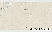 Shaded Relief 3D Map of the area around 12° 22' 13" S, 67° 55' 30" W