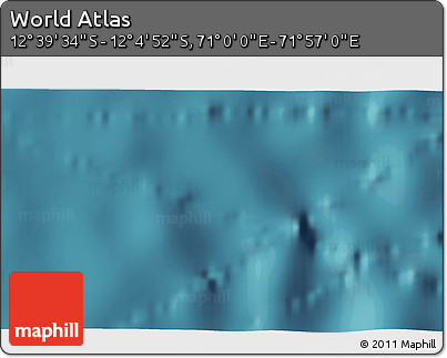 Satellite 3D Map of the Area around 12° 22' 13" S, 71° 28' 29" E