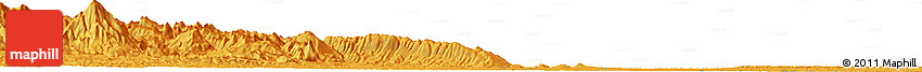 Political Horizon Map of the Area around 12° 22' 13" S, 71° 19' 29" W