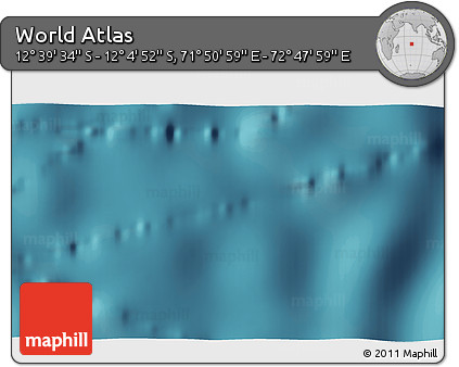 Satellite 3D Map of the Area around 12° 22' 13" S, 72° 19' 29" E