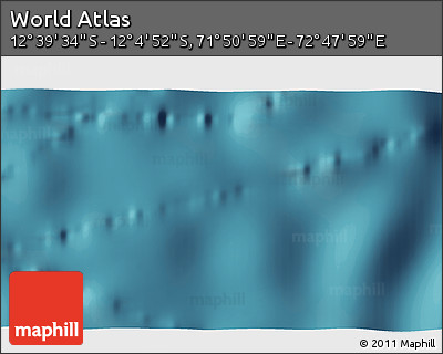 Satellite 3D Map of the Area around 12° 22' 13" S, 72° 19' 29" E
