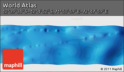 Political Panoramic Map of the Area around 12° 22' 13" S, 72° 19' 29" E