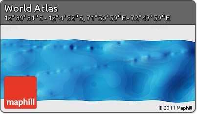 Political Panoramic Map of the Area around 12° 22' 13" S, 72° 19' 29" E
