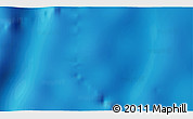 Physical 3D Map of the area around 12° 22' 13" S, 73° 10' 30" E