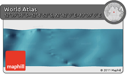 Satellite Panoramic Map of the Area around 12° 22' 13" S, 73° 10' 30" E