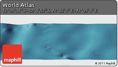Satellite Panoramic Map of the Area around 12° 22' 13" S, 73° 10' 30" E