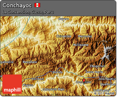 Physical Map of Conchayoc