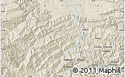 Shaded Relief Map of Conchayoc