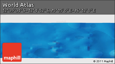Political Panoramic Map of the Area around 12° 22' 13" S, 75° 43' 29" E