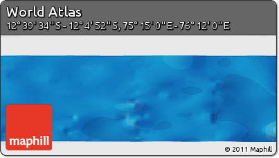 Political Panoramic Map of the Area around 12° 22' 13" S, 75° 43' 29" E