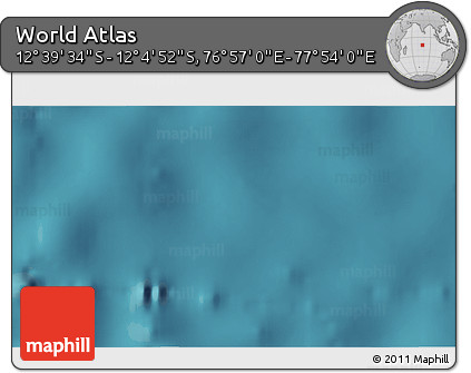 Satellite 3D Map of the Area around 12° 22' 13" S, 77° 25' 30" E