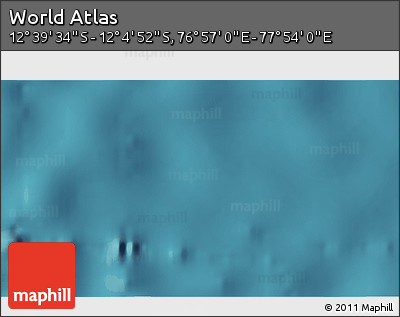 Satellite 3D Map of the Area around 12° 22' 13" S, 77° 25' 30" E