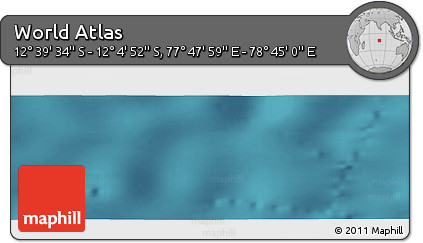 Satellite Panoramic Map of the Area around 12° 22' 13" S, 78° 16' 30" E