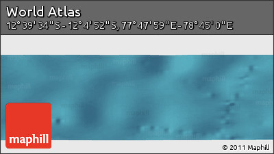 Satellite Panoramic Map of the Area around 12° 22' 13" S, 78° 16' 30" E
