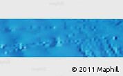 Shaded Relief Panoramic Map of the area around 12° 22' 13" S, 79° 49' 29" W