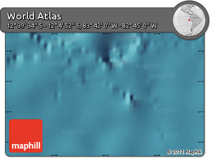 Satellite Map of the Area around 12° 22' 13" S, 83° 13' 29" W