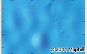 Physical Map of the area around 12° 22' 13" S, 90° 52' 30" W