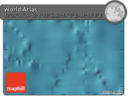Satellite Map of the Area around 12° 22' 13" S, 94° 25' 30" E