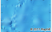 Physical Map of the area around 12° 22' 13" S, 95° 7' 30" W