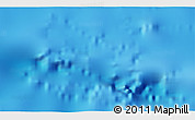 Shaded Relief 3D Map of the area around 12° 22' 13" S, 95° 58' 29" W