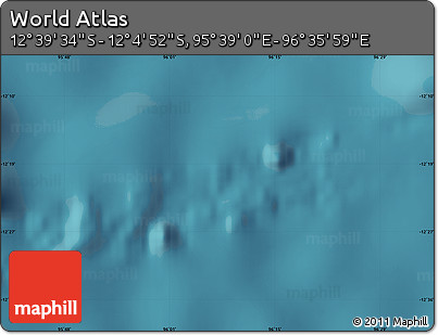 Satellite Map of the Area around 12° 22' 13" S, 96° 7' 30" E